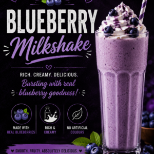 Blueberry Milkshake