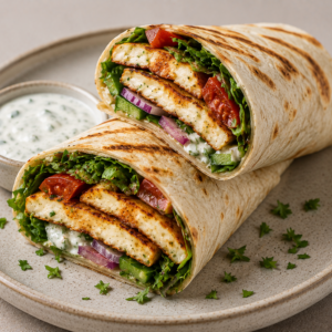 Halloumi Wrap